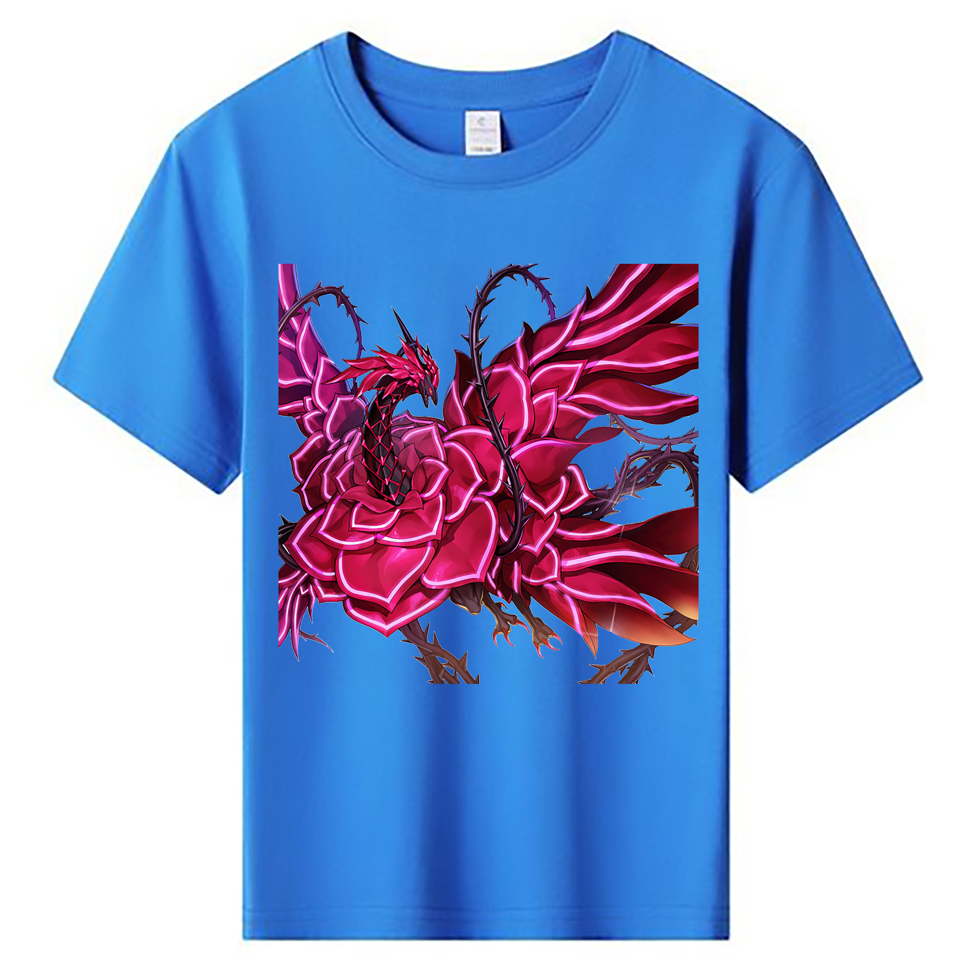 （画像用） 遊☆戯☆王 Yu-Gi-Oh! 綿100％キッズTシャツ（フロントプリント）